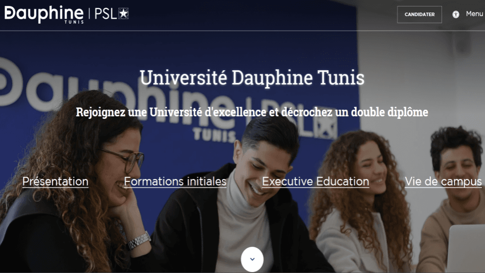 Université Paris Dauphine-PSL Tunis